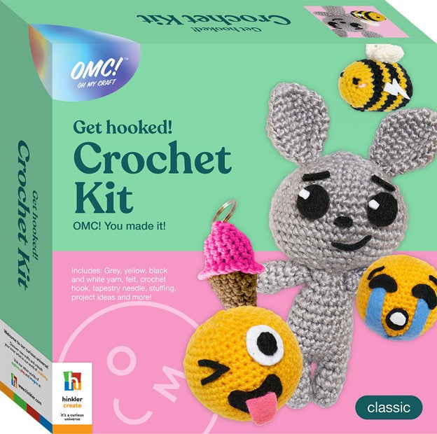 OMC! Get Hooked Crochet Kit