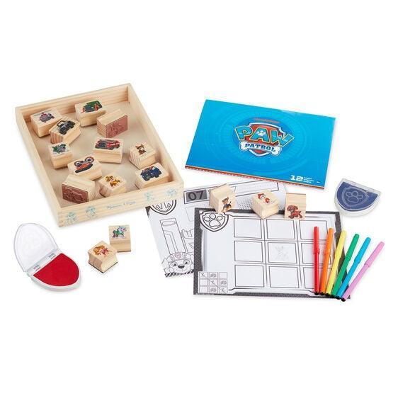 Melissa & Doug PAW Patrolâ„¢ Wooden Stamps Activity Set (Pre-Order)