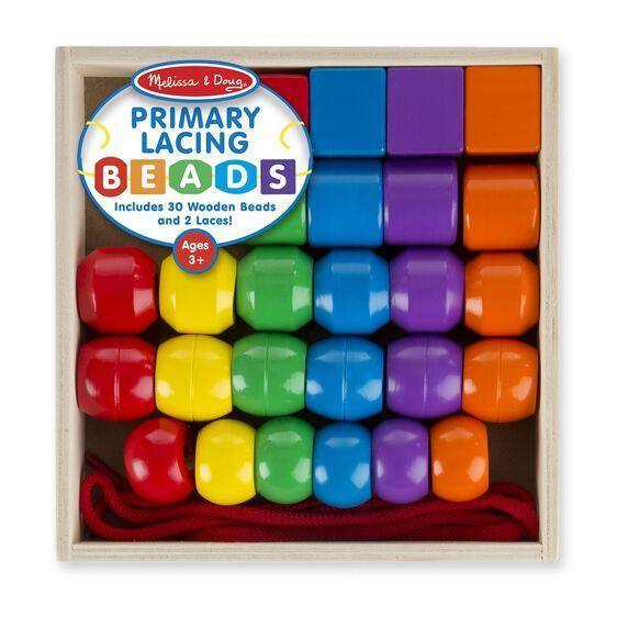 Melissa & Doug Primary Lacing Beads (Pre-Order)