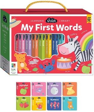 Junior Explorers Learning Library: First Words