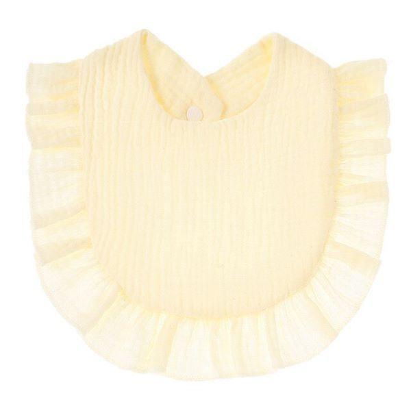 Ruffled Baby Bib