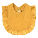 Ruffled Baby Bib