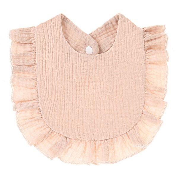 Ruffled Baby Bib