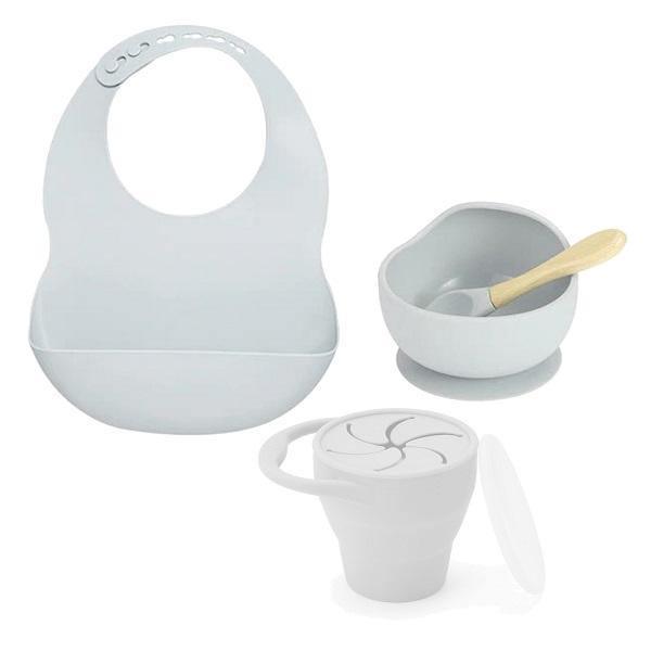 Silicone 4-pc Feeding Set Assortment