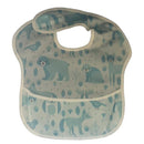 Waterproof Baby Bib with Crumb Catcher - Assorted Designs