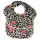 Waterproof Baby Bib with Crumb Catcher - Assorted Designs