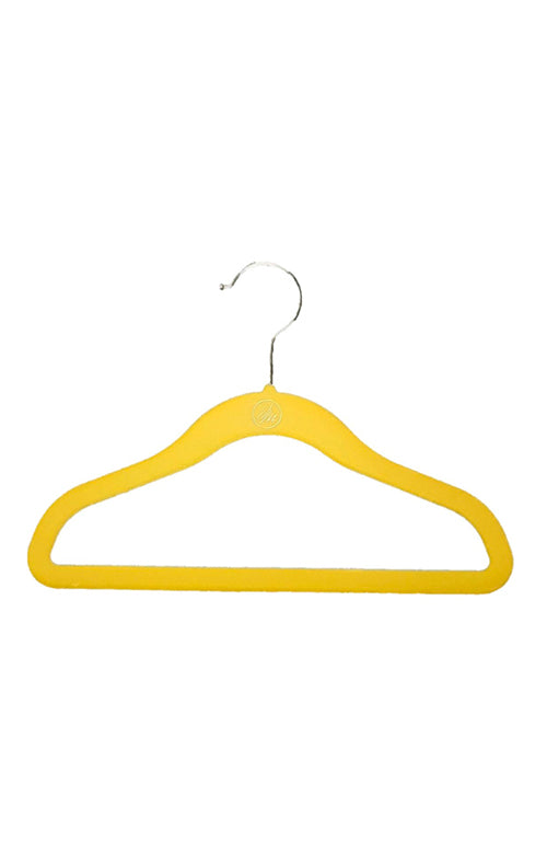 Kids Velvet Ultra Slim Flocked Clothes Hangers - Pack of 10